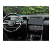 MCQNDS For Hyundai For Santa For Cruz 2022 Car Dashboard Navigtion Tempered Glass LCD Screen Protective Film Sticker Guard Navigation Protective Film(GPS and instrument)