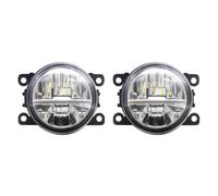 MCQNDS For Jeep For Renegade BU 2015-2020 2 Pcs LED Fog Light Assembly Car Front Fog Lamp Daytime Running Lamp DRL 30W (XLM Yellow)
