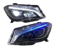 MCQNDS For Mercedes For Benz CLA W117 2014 2015 2016 2017 2018 2019 Headlights Front LED DRL Turn Signal Lights LED Headlights