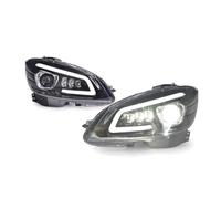 MCQNDS For Mercedes For Benz W204 2007-2011 Car Light Headlight Full LED Front Lamps DRL Turn Signal Headlight Assembly(A)