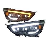 MCQNDS For Mitsubishi ASX 2013-2019 Car Front Lights LED Headlights Assembly Modified Led DRL Turn Signal Lights Headlights