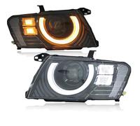 MCQNDS For Mitsubishi For Pajero For Montero V75 V77 V73 2004-2011 Car Led Headlights Front DRL Turn Signal Light Assembly