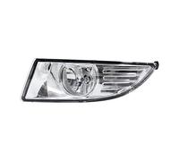 MCQNDS For Skoda For Fabia MK2 5J 2011-2014 Car Front Bumper Fog Light Fog Lamp With Bulb 5J0941699B 5J0941700B (White Left)