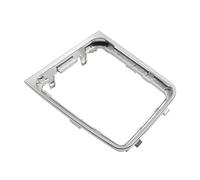 MCQNDS for VW for Golf 7 .5 for R Left Driving Gear Shift Knob Lever Frame Bracket Chrome Styling Circle