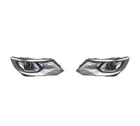 MCQNDS For VW For Tiguan 2013-2017 Headlamp Assembly Without Daytime Running Light Car Light Assembly Headlights(2 Pcs Left and Right)