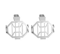 MCQNDS Front Headlight Grille Guard For VOGE DS625X DS525X Motorcycle Foglight Guard Grille Cover Protector(Silvery)