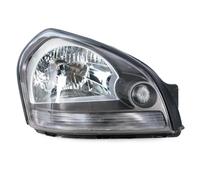 MCQNDS Headlights Assembly Daytime Running Lights For Hyundai For Tucson 2005 2006 2007 2008 2009 2010 Headlight Assembly(Black Right)