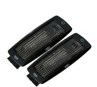 MCQNDS Interior Dome Light Rear Reading Map Dome Light Ceiling Lamp For VW For Golf 4 For Jetta A4 MK4 For P&assat B5 For Beetle For T&IGUAN 3B0947291(Black 2PCS)