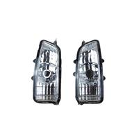 MCQNDS Left Right Rearview Mirror Indicator Lamp Lens 31111090 31111102 For Volvo S40 S60 S80 C30 C70 V50 V70 2007 2008 2009 Mirror Turn Signal(A pair)