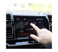 MCQNDS Tempered Glass Car Navigation Screen Protector LCD Touch Display Film For Citroen C5 For Aircross 2017 2018 2019 2020 Navigation Protective Film