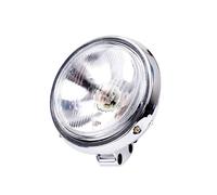 MCQNDS Universal Motorcycle DC 12V Headlight Chrome Running Light For Harley For Sportster XL 883 1200 X48 Headlight Assembly