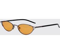 McQueen AM0563S Acetate and Metal Sunglasses - Size: 50 - female