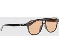 McQueen Square Acetate Sunglasses with Contrasting Logo - Size: OS - female