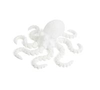 MCQWOMFQAK 3D Printed Realistic Octopus with Movable Tentacles Sea Animal Figurine Contemporary Desk Decor Unique Gift for Adults(17CM N)