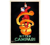 MCR Retro Classic British Advertisement Advertising Bitter Campari Poster Wall Art Decor Print Photo A4