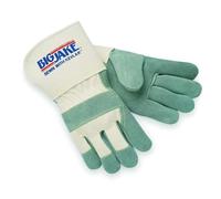 MCR Safety 1710XL Big Jake Cow Leather Sewn Kevlar Gloves with 4-1/2-Inch Gauntlet Cuff, Natural Pearl, X-Large