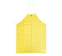 MCR Safety 800S4P 35 by 45-Inch Concord Neoprene/Nylon Sewn Edge Stitched and Taped Seams Apron, Yellow