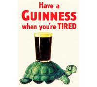 MCR Vintage Old Retro Classic Advertising Guinness Beer Art Poster Prints A4