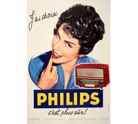 MCR Vintage Old Retro Classic Advertising Philips Art Poster Prints A4