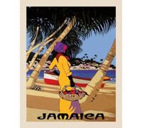 MCR Vintage Old Travel Advertising Historical Classic Jamaica Retro Poster Wall Art Print Home Decor A4