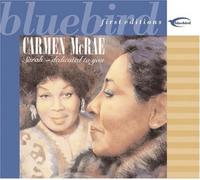 Carmen McRae – Sarah: Dedicated to You – CD – Remastered – Bonus Tracks