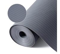 Mcrbeay Shelf Liner Non Adhesive, Washable Cabinet Liners for Shelves, Waterproof Durable Non-Slip Drawer Liners for Kitchen Cabinets, Cupboard, Pantry, Gray 12" X 20'