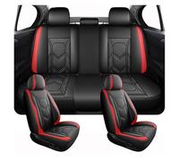 Mcrnwbip Car Seat Covers For Duster For Captur For Megane 3 4 For Arkana For Kadjar For Fluence For Talisman For Logan Car Seat Cover(A Set-Red)