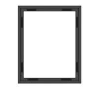 MCS 16x20 Inch Mount Finished Canvases, Black Frame, 16 x 20 Inch,