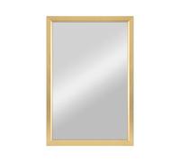 MCS 23x34.25 Mercer Large Wall Mirror, Gold Timeless Rectangle Mirror, Vertical & Horizontal Wall Hanging Mirror for Bathroom, Bedroom, Entryway & Livingroom