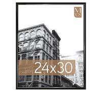 MCS Back-Loading Wall Art & Puzzle Frame, Black, 24 x 30 in