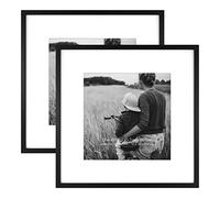 MCS East Village Frames, 18x18-12x12 mat, Black