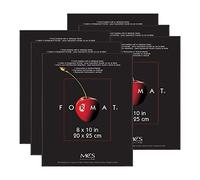 MCS Format Frame, 8 By 10-Inch, Black, 6-Pack, Set of 6