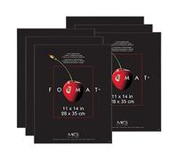 MCS Format Frame, Black, 11 x 14-Inch, Set of 6