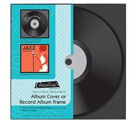 MCS Format Front-Loading Vinyl Record Frame, Album Frames for Vinyl Records, Black, 12.5 x 12.5, Single