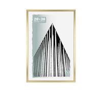 MCS Foundation 51x76 cm (20x30 in) Poster Frame in Traditional Brass, Vertical & Horizontal Wall Hanging Large Picture Frame for Photos, Posters & Art Prints (1-Pack)