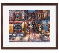 MCS Frame for Puzzles, Walnut, 24 x 30 in or smaller