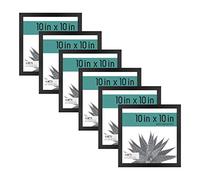 MCS Gallery Essential Frame, Black Woodgrain, 10 x 10 in, 6 pk