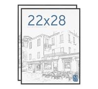 MCS Original Poster Frame, 22 x 28 Inch, Black, Set of 2