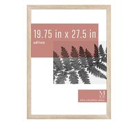 MCS Studio Gallery 19.75x27.5 Poster Frame Natural Woodgrain, Vertical & Horizontal Wall Hanging Large Picture Frame for Photos, Posters & Art Prints (1-Pack)