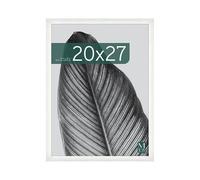 MCS Studio Gallery 20x27 Picture Frame White Woodgrain, Photo Frame for Photos, Posters & Art Prints (1-Pack)