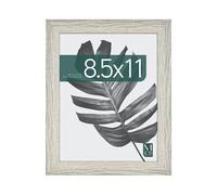 MCS Studio Gallery Frame Grey Wood Grain 8.5 x 11 Inches