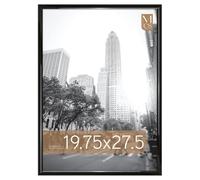 MCS Trendsetter 19.75x27.5 Poster Frame Black High-Gloss, Vertical & Horizontal Wall Hanging Large Picture Frame for Photos, Posters & Art Prints (1-Pack)