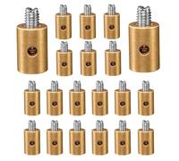 MCSDFN 20PCS Solderless Cable Nipples Universal 6mm Throttle & Brake Cable Ends Solderless Throttle Cable Nipple Accessories for Car Motorcycle Bicycle