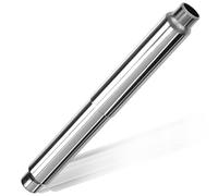 MCSDFN Stainless Steel Toilet Paper Holder Replacement Rod - Universal Fit Spring Loaded Toilet Roller Holder Rod for Bathroom