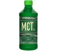 MCT Oil from Coconut Oil (Medium Chain Triglycerides) 16 oz. Liquid by Piping Rock Health Products