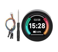 MCU Microcontroller Development Board 0.99inch Round LCD IPS Display CNC GC9107 QMI8658 Built in 264KB 2MB Flash SPI Interface 16 Bit Resolution for RP2040