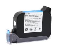 MCUXMVUMI 2588 42ML Black Red Blue Green Ink Cartridge Universal For Handheld Inkjet Printer 12. 7mm Print Height Quick-drying Works With Compatible Printers(White)
