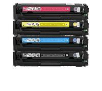 MCUXMVUMI Compatible Color Toner Cartridge CF510A CF510 CF511A 204A For Pro M154 MFP M180 M180n M181 M181fw Printer(Cyan)