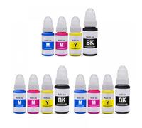 MCUXMVUMI South America GI 190 GI-190 Compatible Water Based Refill Ink For G3110 G3111 G4100 G4110 G4111 Printers(3 set)