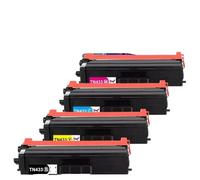 MCUXMVUMI Toner Cartridge Set 4PK TN433 BCMY Compatible With HL L8260CDW MFC L8610CDW Printer